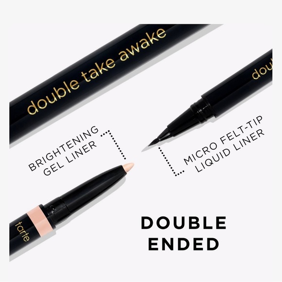 NIB Tarte Double Take Away Liquid Liner & Brightener - Picture 6 of 6